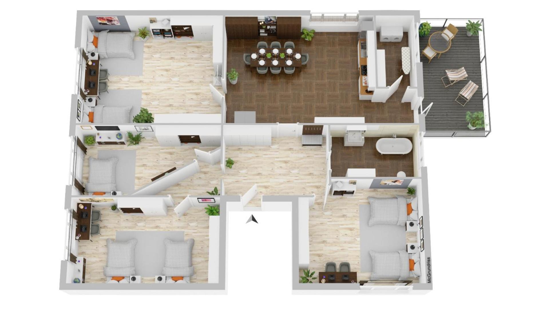-Cs24- 4 Rooms Apartment With Rooftop - Ka02 이제를론 외부 사진
